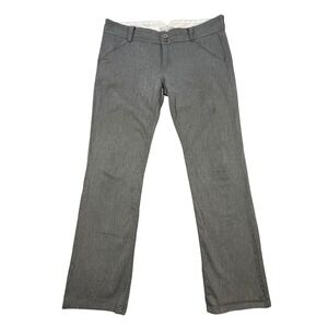 Horny Toad Gray Trousers Straight Leg Stretch Outdoor Women Size 14
